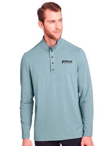 North End Men's Jaq Snap-Up Stretch Performance Pullover image thumbnail