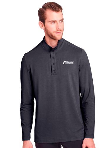North End Men's Jaq Snap-Up Stretch Performance Pullover image thumbnail