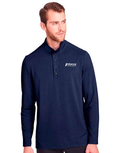 North End Men's Jaq Snap-Up Stretch Performance Pullover image thumbnail