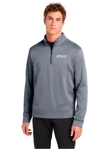 Sport-Wick Heather Fleece 1/4-Zip Pullover image thumbnail