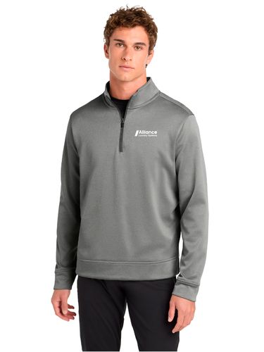Sport-Wick Heather Fleece 1/4-Zip Pullover image thumbnail
