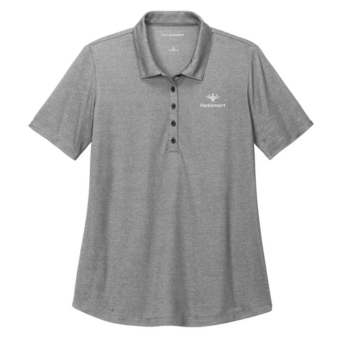 Port Authority® Ladies Fine Pique Blend Polo image thumbnail
