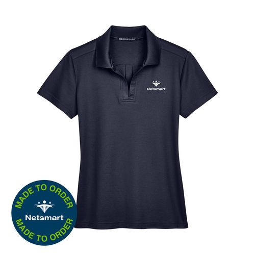 Women's Devon & Jones CrownLux Performance Plaited Polo image thumbnail