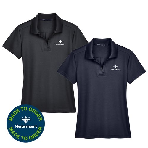 Women's Devon & Jones CrownLux Performance Plaited Polo image thumbnail