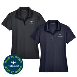Image of Women's Devon & Jones CrownLux Performance Plaited Polo