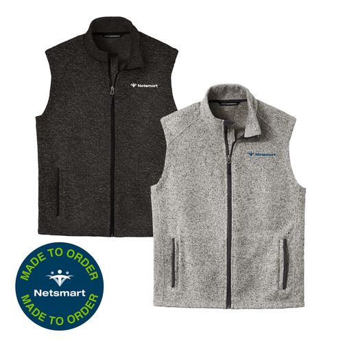 Men's PA Sweater Fleece Vest image thumbnail