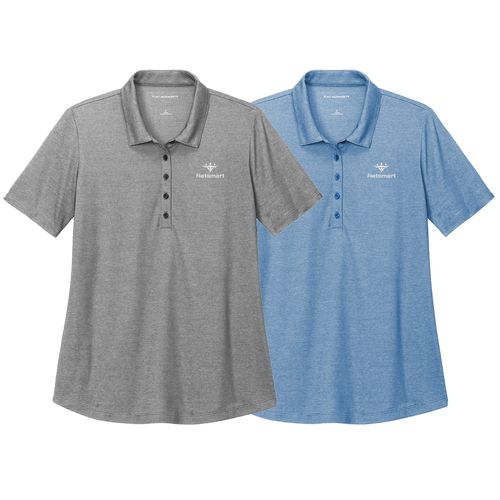 Port Authority® Ladies Fine Pique Blend Polo image thumbnail