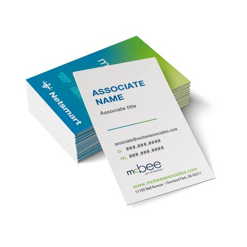 McBee Business Cards image thumbnail