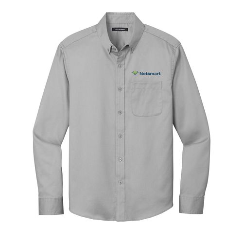 Men's Port Authority® Long Sleeve Twill Shirt image thumbnail