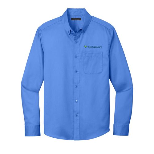 Men's Port Authority® Long Sleeve Twill Shirt image thumbnail