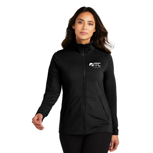 Port Authority Ladies Accord Stretch Fleece Full-Zip LK595 image thumbnail