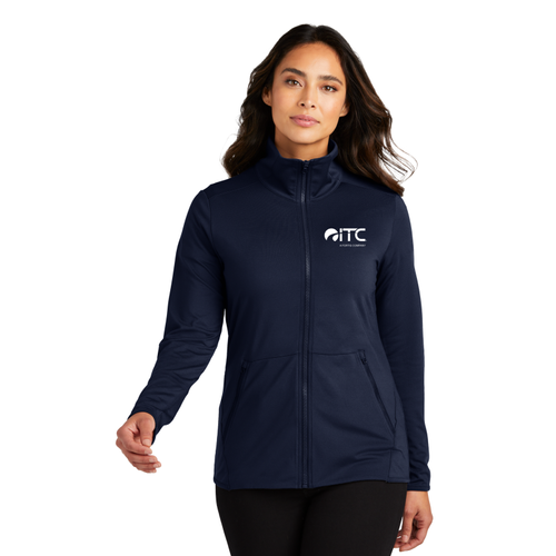 Port Authority Ladies Accord Stretch Fleece Full-Zip LK595 image thumbnail