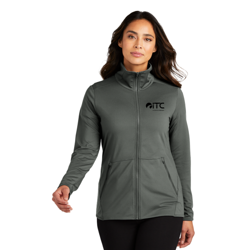 Port Authority Ladies Accord Stretch Fleece Full-Zip LK595 image thumbnail