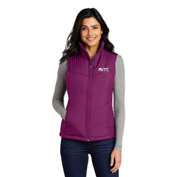 Image of Port Authority Ladies Puffy Vest. L709