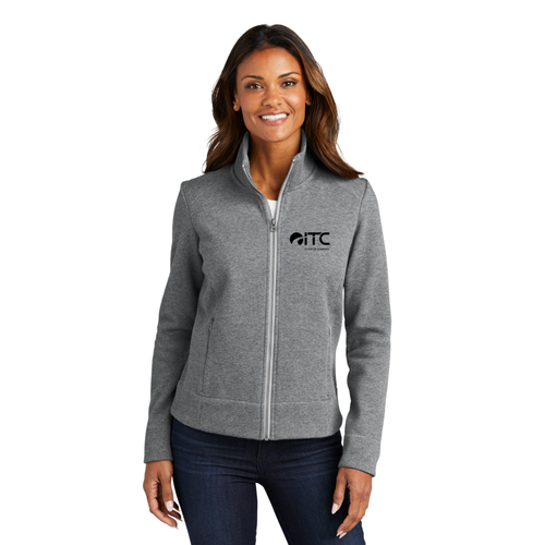 Port Authority Ladies Network Fleece Jacket L422 image thumbnail