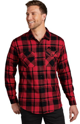 Port Authority Plaid Flannel Shirt. W668 image thumbnail
