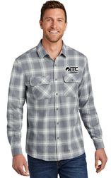 Image of Port Authority Plaid Flannel Shirt. W668