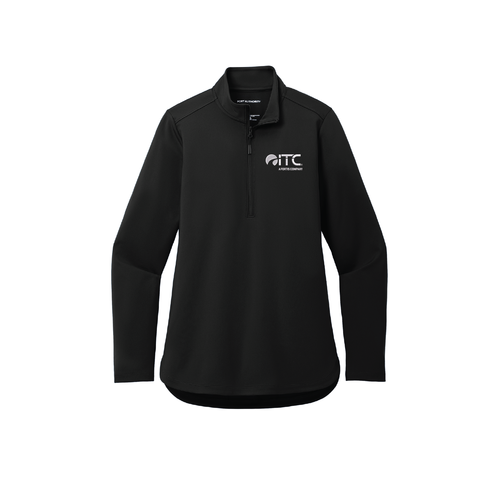Port Authority Ladies C-FREE Double Knit 1/4-Zip LK880 image thumbnail