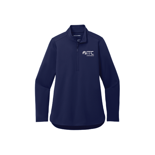Port Authority Ladies C-FREE Double Knit 1/4-Zip LK880 image thumbnail