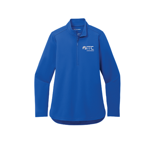 Port Authority Ladies C-FREE Double Knit 1/4-Zip LK880 image thumbnail
