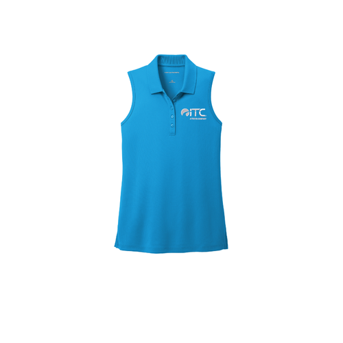 Port Authority Ladies Dry Zone UV Micro-Mesh Sleeveless Polo LK110SV image thumbnail