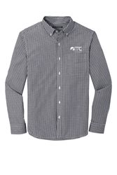 Image of Port Authority Broadcloth Gingham Easy Care Shirt W644