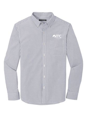 Port Authority Broadcloth Gingham Easy Care Shirt W644 image thumbnail