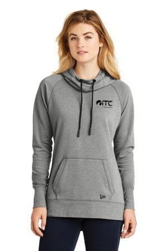 New Era Ladies Tri-Blend Fleece Pullover Hoodie. LNEA510 image thumbnail