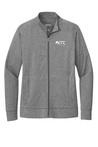 Sport-Tek Women's Sport-Wick Stretch Full-Zip Cadet Jacket LST857 image thumbnail