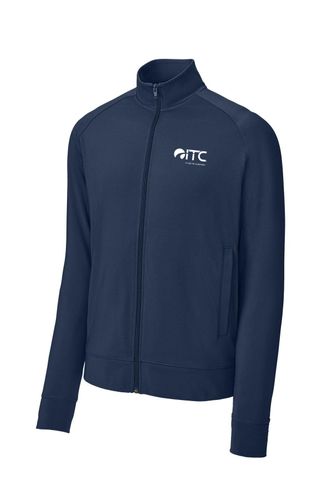 Sport-Tek Sport-Wick Stretch Full-Zip Cadet Jacket ST857 image thumbnail