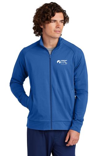 Sport-Tek Sport-Wick Stretch Full-Zip Cadet Jacket ST857 image thumbnail