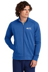 Image of Sport-Tek Sport-Wick Stretch Full-Zip Cadet Jacket ST857