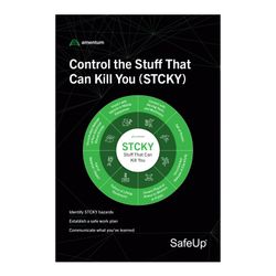 Image of Control the Stuff That Can Kill You (STCKY) with Logo