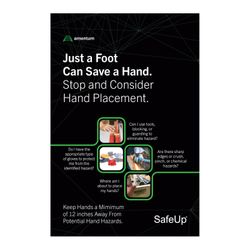 Image of Just a Foot Can Save a Hand with Logo