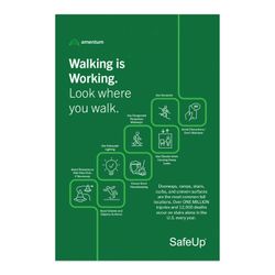 Image of Walking is Working with Logo