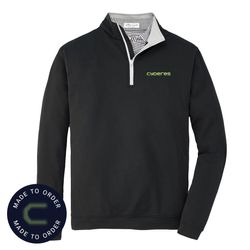 Image of Peter Millar Men's Perth Stretch Loop Terry Quarter-Zip