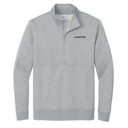 Image of Nike Club Fleece Sleeve Swoosh 1/2-Zip