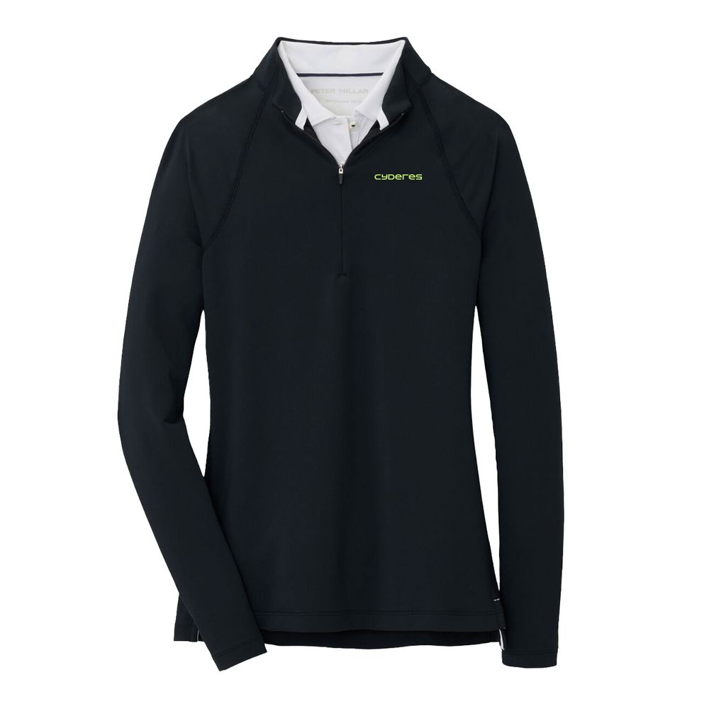 Peter Millar Women's Raglan Sleeve Perth Layer Quarter-Zip primary image