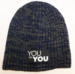 Image of Deluxe Knit Beanie Cap w/Printed Patch