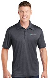 Image of Mens Heathered Polo 