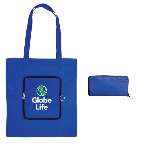 Folding Zippin' Tote Bag image thumbnail