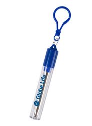 Image of Collapsible Stainless Steel Straw Kit
