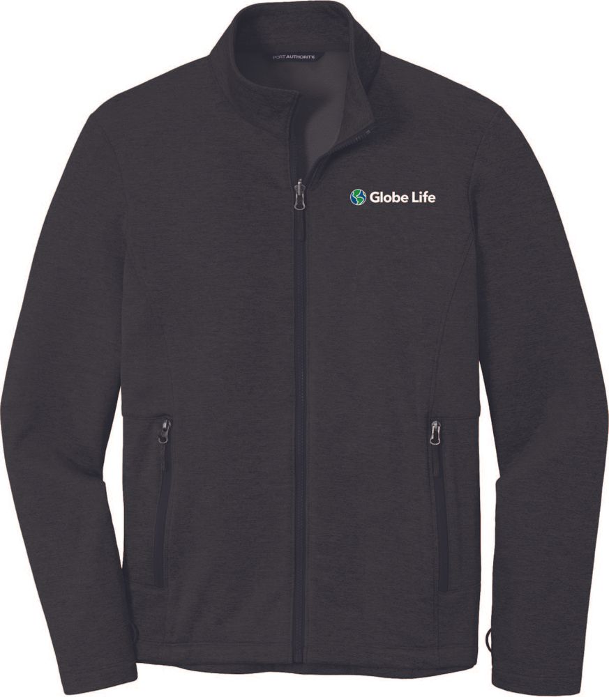 Port Authority Collective Striated Fleece Jacket. primary image