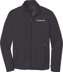 Image of Port Authority Collective Striated Fleece Jacket.