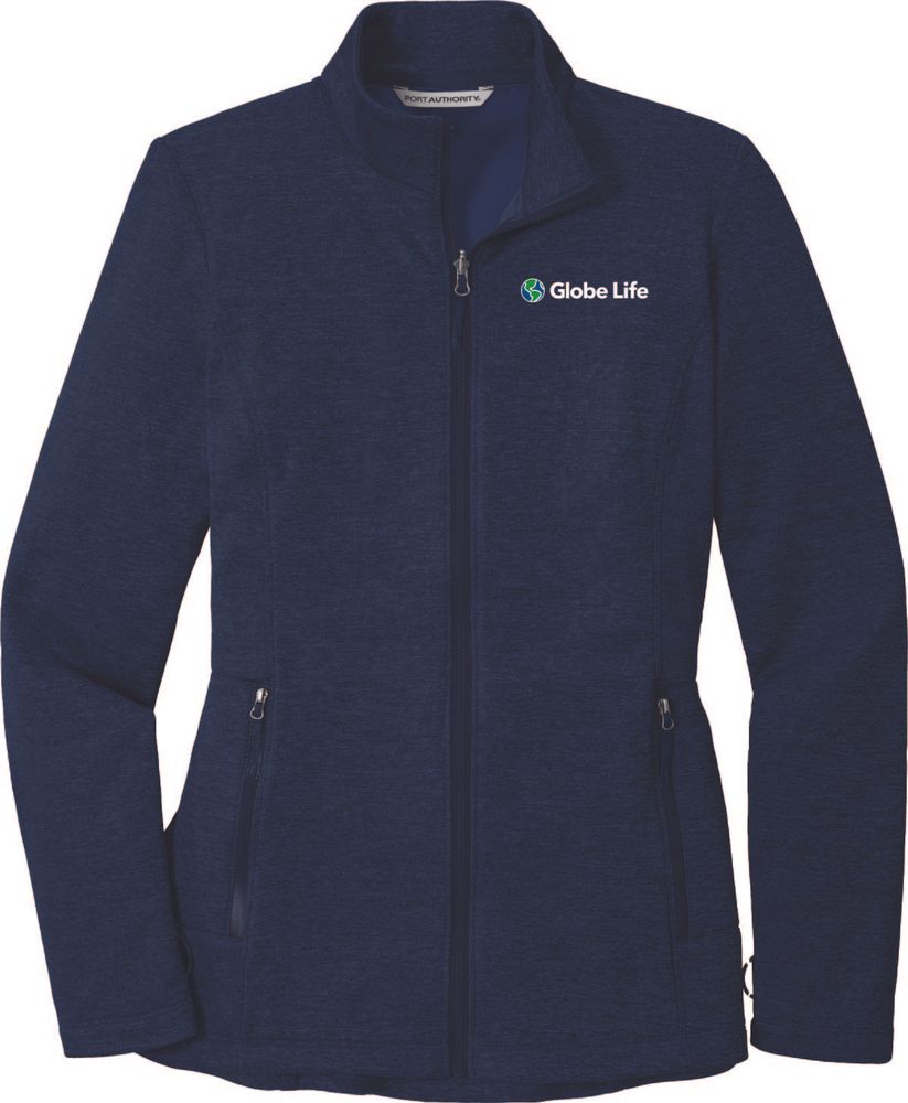 Port Authority Ladies Collective Striated Fleece Jacket.   primary image