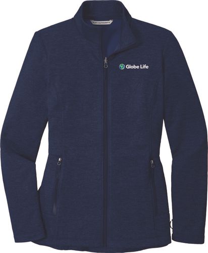 Port Authority Ladies Collective Striated Fleece Jacket.   image thumbnail