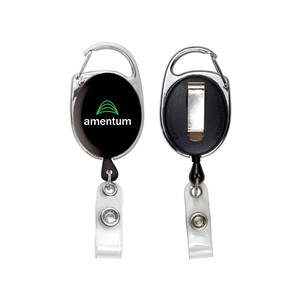 Carabiner Badge Reel and Badge Holder primary image