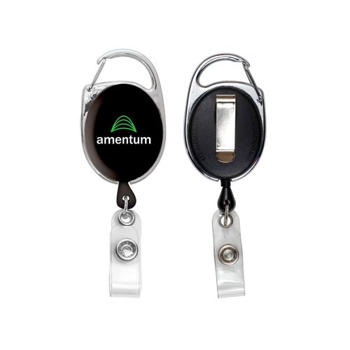 Carabiner Badge Reel and Badge Holder image thumbnail