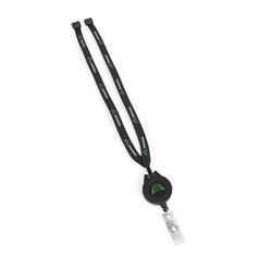 Image of 5/8  Lanyard with Retractable Badge Reel