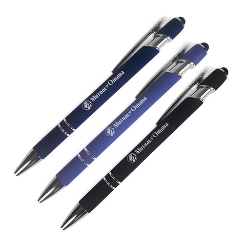 Ellipse Softy Recycled Aluminum Pen w/ Stylus - Prospecting Item image thumbnail